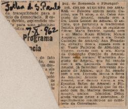 [Nota de falecimento]