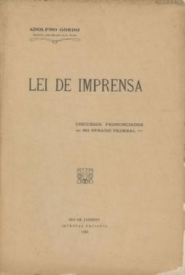 Lei de Imprensa