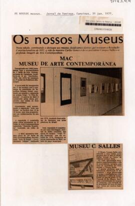 Os nossos Museus