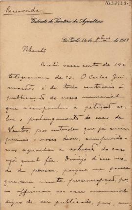 [Carta de esclarecimento]