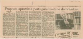 Proposta aproxima português lusitano do brasileiro