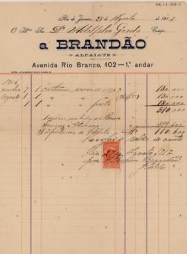 [Coletânea de recibos de A Brandão]