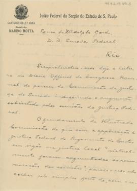 [Carta de pedido de apoio]