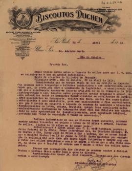 [Carta de pedido de esclarecimento]