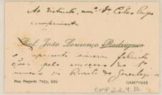 Carta de Cumprimentos