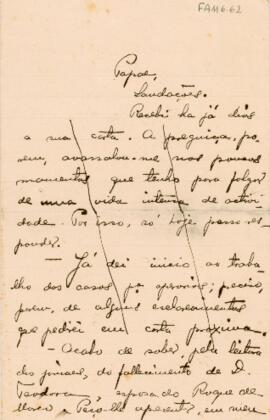 [Carta de pesar]
