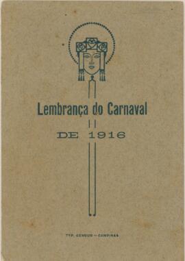 Lembrança do Carnaval de 1916