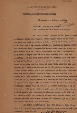 [Carta de apresentação de caso]