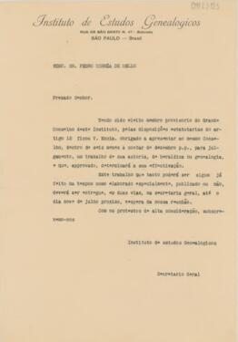 [Ofício de pedido de encaminhamento]