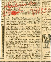 [Obituário de Candida Vallim Alvares Rubião]