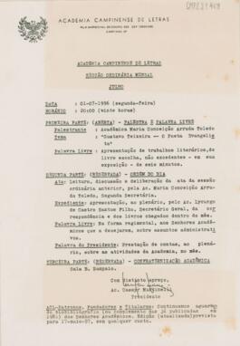 Programa de Sessão