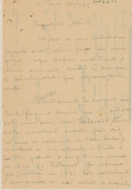 Carta de Encaminhamento