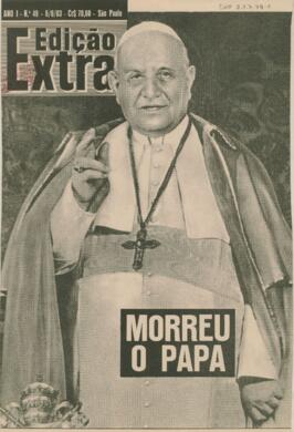 Morreu o Papa