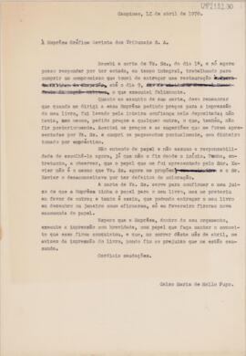 [Carta de Encaminhamento]