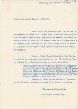 [Carta de devolução]