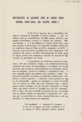 Instituições de caridade como as Santas Casas contam, todas elas, sua galeria nobre