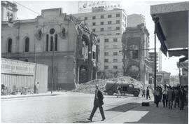 Demolição da Igreja do Rosário