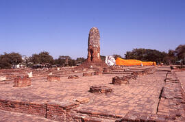 [Templo Wat Lokayasutharam - Buda reclinado]