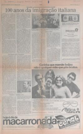 100 anos da imigração italiana