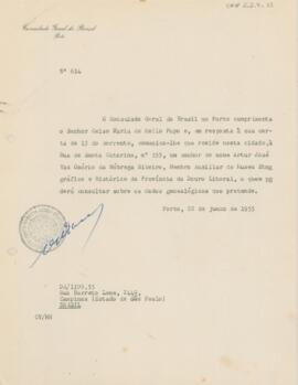 Carta de Resposta à Solicitação