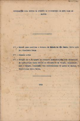 [Coletânea de leis e textos acerca do Porto de Santos]