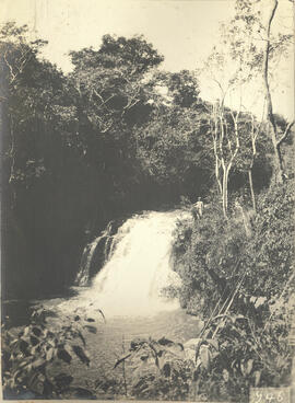 Cachoeira na fazenda Modelo de Piracicaba