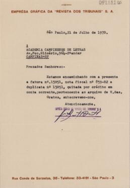 [Carta de Encaminhamento]