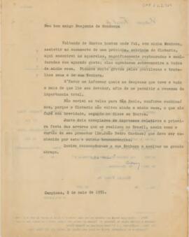 [Carta de confirmação de recebimento]