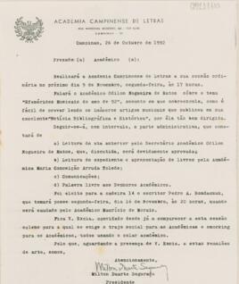 Circular de Encaminhamento