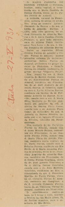 [Nota de falecimento]