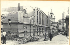 Demolição do Teatro Municipal